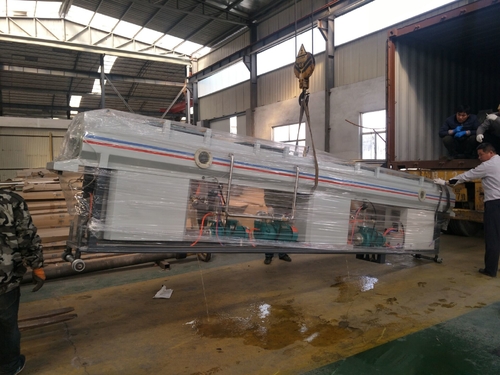 Latest company news about PE পাইপ উৎপাদন লাইন উগান্ডায় বিতরণ করা হচ্ছে