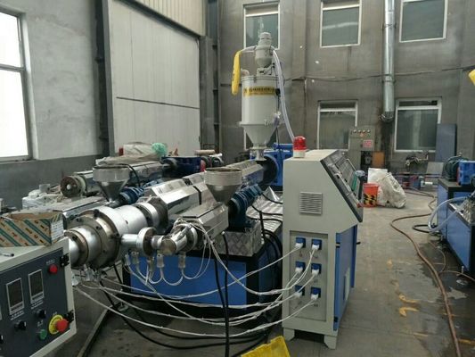 LDPE PPR 16-630mm Plastic Pipe Extrusion Line With 50mm Screw