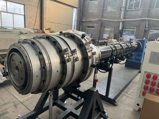 ভালো দাম 16 মিমি থেকে 630 মিমি এইচডিপিই পাইপ উৎপাদন লাইন, একক স্ক্রু এক্সট্রুডার অনলাইন