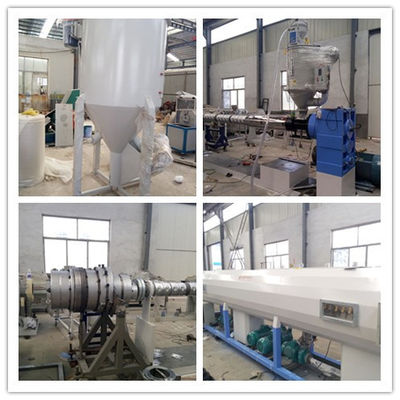 ভালো দাম সিই 380v 50hz শীতল এবং গরম জল পি পাইপ এক্সট্রুশন লাইন উচ্চ আউটপুট অনলাইন