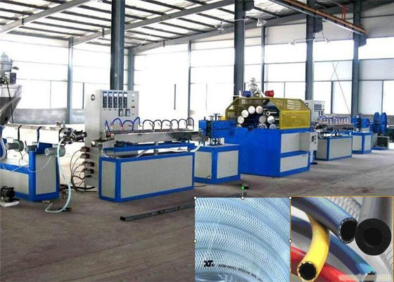 ভালো দাম সিই এবং ISO9001 শংসাপত্র টুইন স্ক্রু এক্সট্রুডার পিভিসি ফাইবার শক্তিশালী নরম পাইপ অনলাইন