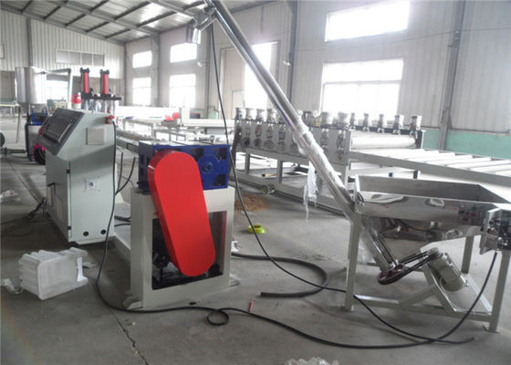 ভালো দাম উৎপাদন চাহিদা জন্য 500-1000kg/h ক্ষমতা PE স্ট্র্যান্ড granulation লাইন অনলাইন