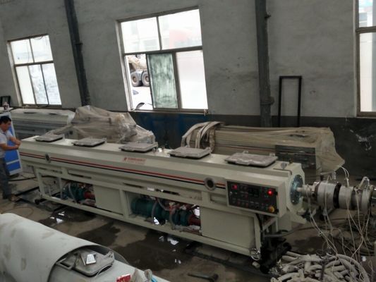 PVC UPVC CPVC পাইপ এক্সট্রুশন মেশিন ড্রেন পাইপ / স্যুয়েজ পাইপ উত্পাদন লাইন