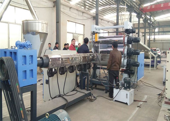 ভালো দাম সিই ISO9001 ডাব্লুপিসি ফোম বোর্ড মেশিন, আসবাবপত্র বোর্ডের জন্য পিভিসি ফোম বোর্ড উত্পাদন লাইন অনলাইন