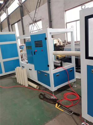 টুইন স্ক্রু এক্সট্রুডার সহ 20mm থেকে 110mm পিভিসি ওয়াটার পাইপ এক্সট্রুশন লাইন
