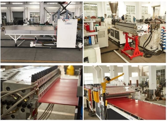 ভালো দাম 300KW পিভিসি সেলুকা ফোম বোর্ড তৈরির মেশিন WPC বোর্ড উত্পাদন লাইন অনলাইন